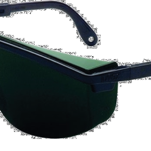 Deep green dark glasses