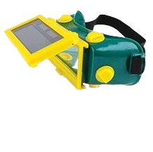 Auto darkening welding goggles
