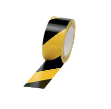 Caution tape black/yellow