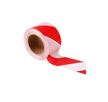 Caution tape red/white